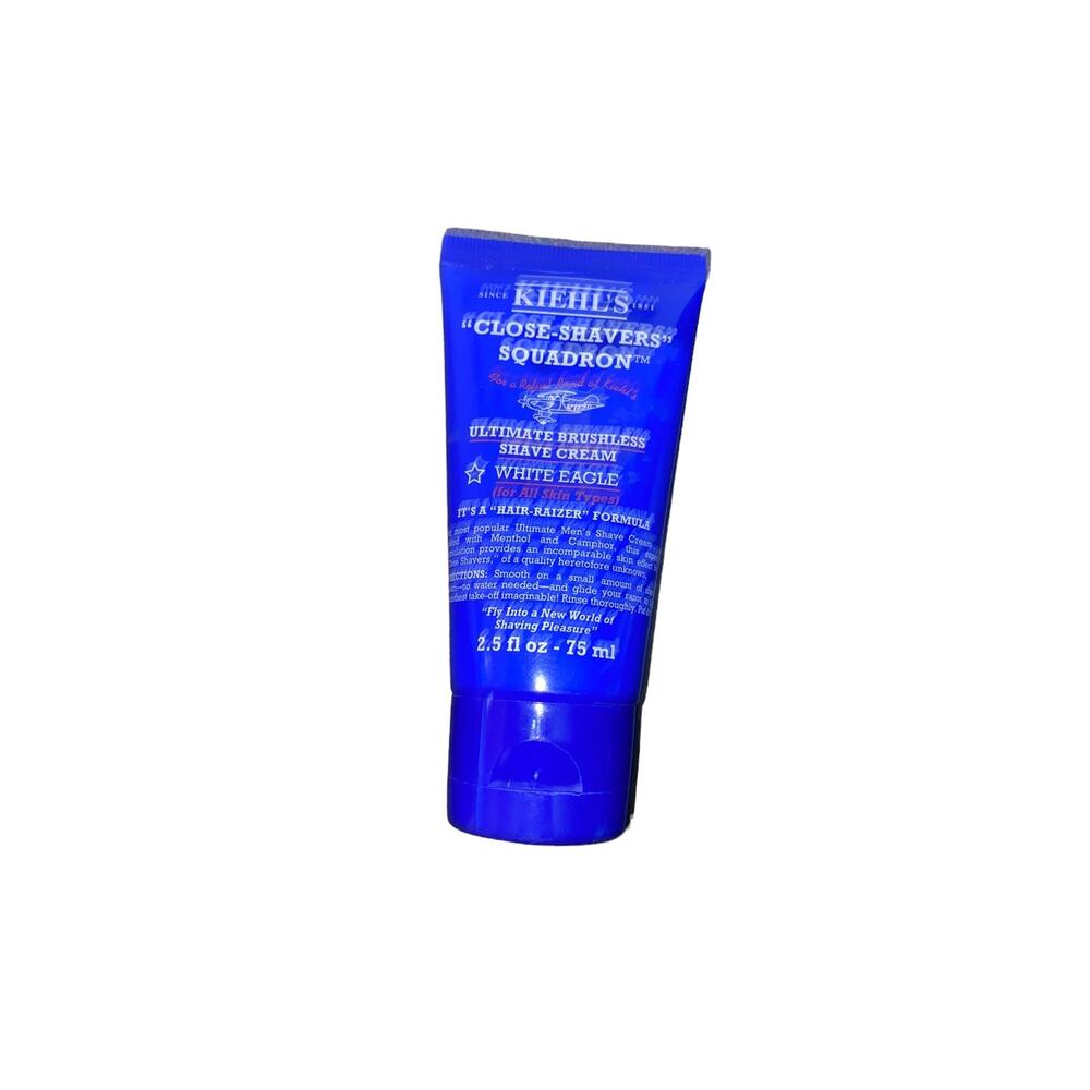 Kiehl's Close-Shavers Squadron White Eagle Ultimate Brushless Shave Cream 2.5 oz